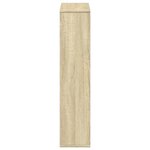 vidaXL Bibliothèque chêne sonoma 63x20x90 cm bois d'ingénierie