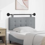 vidaXL Tête de lit suspendue Tissu