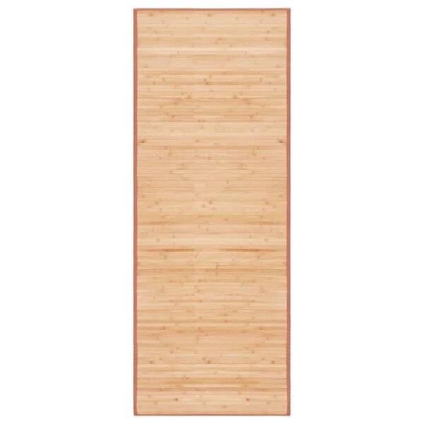 vidaXL Tapis en bambou 80x200 cm Marron