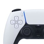 Manette ps5 dualsense blanche/white - playstation officiel