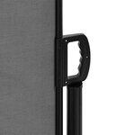 vidaXL Auvent latéral rétractable anthracite 140x300 cm