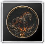 Pièce de monnaie en Argent 1 Dollar g 31.1 (1 oz) Millésime 2026 Five Horses Of Fire IGNITION (PRÉCOMMANDE)