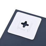 vidaXL Miroir mural avec étagère 30x30 cm Verre trempé