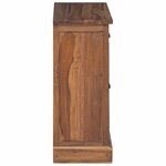 vidaXL Armoire de rangement avec tiroir Naturel 65 x 30 x 75 cm