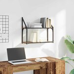 vidaXL Étagère Murale Bois ancien 60 x 21 x 51 cm Bois d'ingénierie