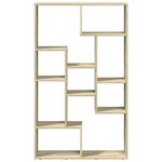 vidaXL Bibliothèque chêne sonoma 72x20x120 5 cm bois d'ingénierie