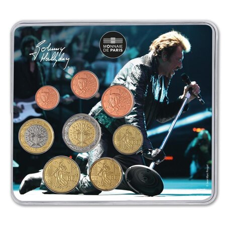 Mini-set série euro BU France 2019 – Johnny Hallyday en concert