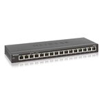 NETGEAR GS316-100PES Switch Ethernet Gigabit 16 Ports, Format Bureau, Boitier Robuste en Métal, Silencieux sans Ventilateur