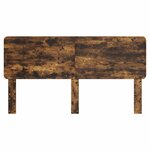 vidaXL Tête de lit Chêne fumé 180 cm Bois d'ingénierie