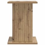 vidaXL Support de Plante Chêne artisanal 30 5 x 30 x 43 cm