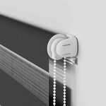 vidaXL Store zèbre noir 85x230 cm largeur du tissu 80 9 cm polyester