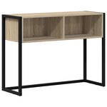 vidaXL Table d'appoint Sonoma 100 x 36 x 75 cm Bois d'ingénierie