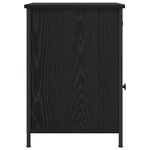 vidaXL Tables de chevet 2 Pièces Chêne noir 40x42x60 cm Bois d'ingénierie