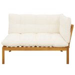 vidaXL 132 x 92 x 82 cm Bois d'acacia