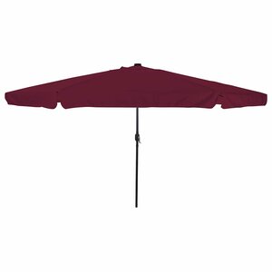 vidaXL Parasol de jardin Bordeaux 395 x 395 x 245 cm Polyester