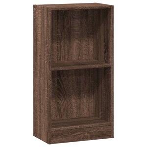 vidaXL Bibliothèque chêne marron 40x24x76 cm bois d'ingénierie