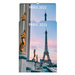 Calendrier Mural 2025 Décoration 29x39 Cm - Paris - Draeger paris