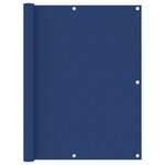 vidaXL Écran de balcon Bleu 120x600 cm Tissu Oxford