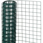Nature Grillage métallique carré 0 5 x 2 5 m 13 mm Vert