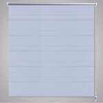 vidaXL Store 50 x 10 cm Blanc
