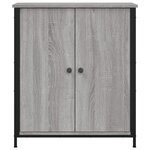 vidaXL Buffet sonoma gris 70x30x80 cm bois d'ingénierie