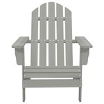 Chaise de jardin adirondack avec pouf et table sapin gris 02_0013326