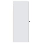 vidaXL Armoire Murale Blanc 33 x 34 5 x 90 cm Bois d'ingénierie