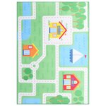 vidaXL Tapis imprimé Multicolore 160x230 cm Tissu