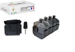 1 kit de recharge compatible hp 301/302/304/305/62 xl 62xl noir