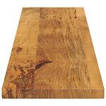 vidaXL Dessus de table 140x40x3 8cm rectangulaire bois massif manguier