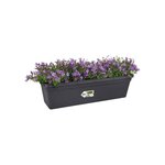 ELHO Balconniere Green Basics 40 - Extérieur & Balcon - L 16,5 x W 39 x H 13,7 cm - Vivre noir