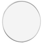 vidaXL Miroir mural Argenté Ø 30 cm Rond