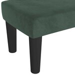 vidaXL Banc Vert foncé 70x30x30 cm Velours