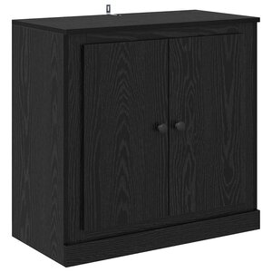 vidaXL Buffet Chêne noir 70 x 35 5 x 67 5 cm Bois d'ingénierie