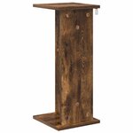 vidaXL Support de Plante 2 pièces Chêne fumé 25 x 25 5 x 60 5 cm