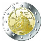 2 euros commémorative Malte 2023 coffret BU - Napoléon Bonaparte.