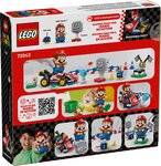 LEGO Super Mario - Set de Jeu Mario Kart avec Kart Standard et Figurine Interactive - 72043