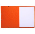 Chemise à élastique sans rabat carte lustrée 355g A4 Orange EXACOMPTA
