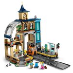 LEGO City - La Gare Centrale - Set de Construction 60469 pour Enfants à Partir de 7 Ans