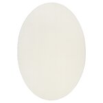 vidaXL Tapis "HUARTE" crème 160x230 cm ovale