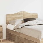 vidaXL Tête de lit Chêne Sonoma 120 cm Bois d'ingénierie