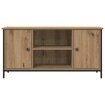 vidaXL Meuble TV chêne artisanal 100 x 40 x 50 cm Bois d'ingénierie
