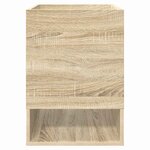 vidaXL Table d'appoint 2 Pièces Chêne Sonoma 40 x 40 x 56 cm