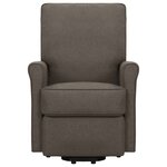 vidaXL Fauteuil Marron Tissu