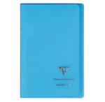 Cahier Protège Cahier Koverbook 11x17 cm Polypro 96 Pages 90g Q.5x5 Coloris Aléatoire CLAIREFONTAINE