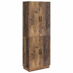 vidaXL Ensemble de Meubles 2 Pièces Bois ancien Bois d'ingénierie