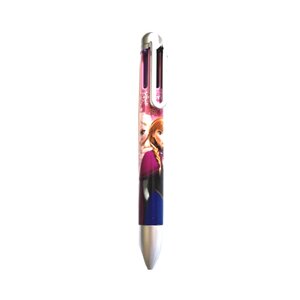 Disney - la reine des neiges - stylo à bille rétractable 6 couleurs