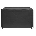 vidaXL Housses salon de jardin2Pièces 8œillets 180x135x80cm rectangulaire