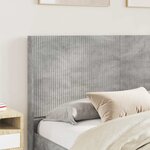 vidaXL Tête de lit Gris béton Bois d'ingénierie