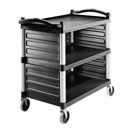 Jeu de panneaux d'étagère pour chariot utilitaire - cambro - polypropylène